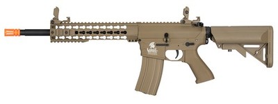 LT-12TK-G2 M4 Gen 2 Keymod EVO AEG Polymer Electric Airsoft Rifle Gun   Tan (Bat