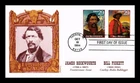 DR JIM STAMPS US COVER JIM BECKWOURTH LEGENDS OF THE WEST FDC COMBO