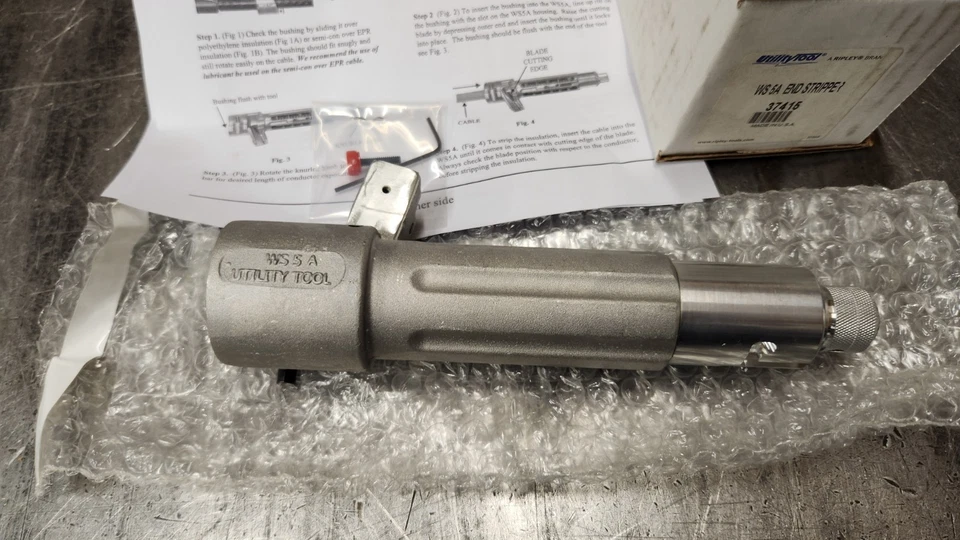 Pelacables Ripley 37415 WS 5A 600V-35kV 0.625-2.5 SIN BUJE. USA NUEVO Foto 4 de 4