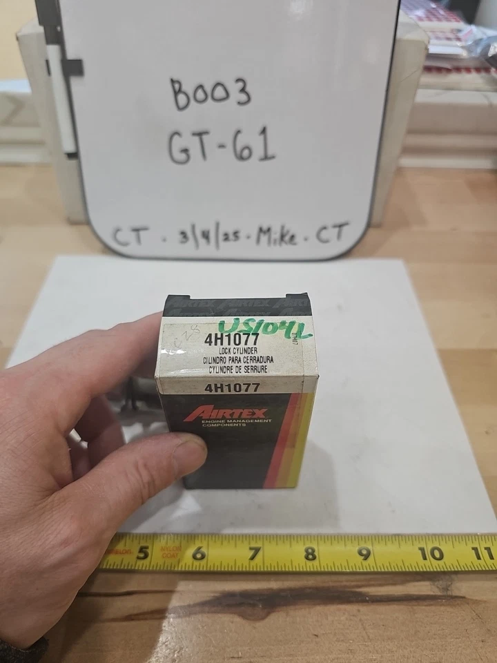 Ignition Lock Cylinder Airtex 4H1077 - Image 2 of 4