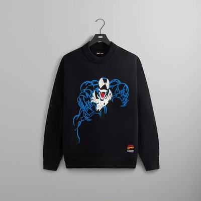SS24 | Marvel | Kith Venom Lewis Crewneck Sweater | XS-L | IN 