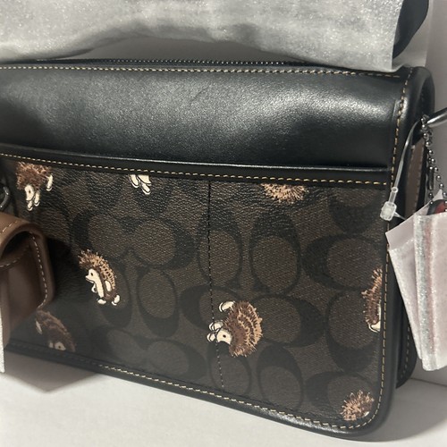 ๐ผ๐ฆ Coach CC131 ๐ผ๐ฆ Heritage Convertible Crossbody Signature Canvas Bag ๐ผ GB3 - Picture 5 of 7