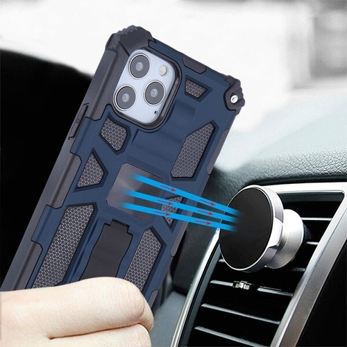 For iPhone 12 Mini Pro Max Armor Hybrid Rugged Case Stand Cover Magnetic Mount - Picture 24 of 33
