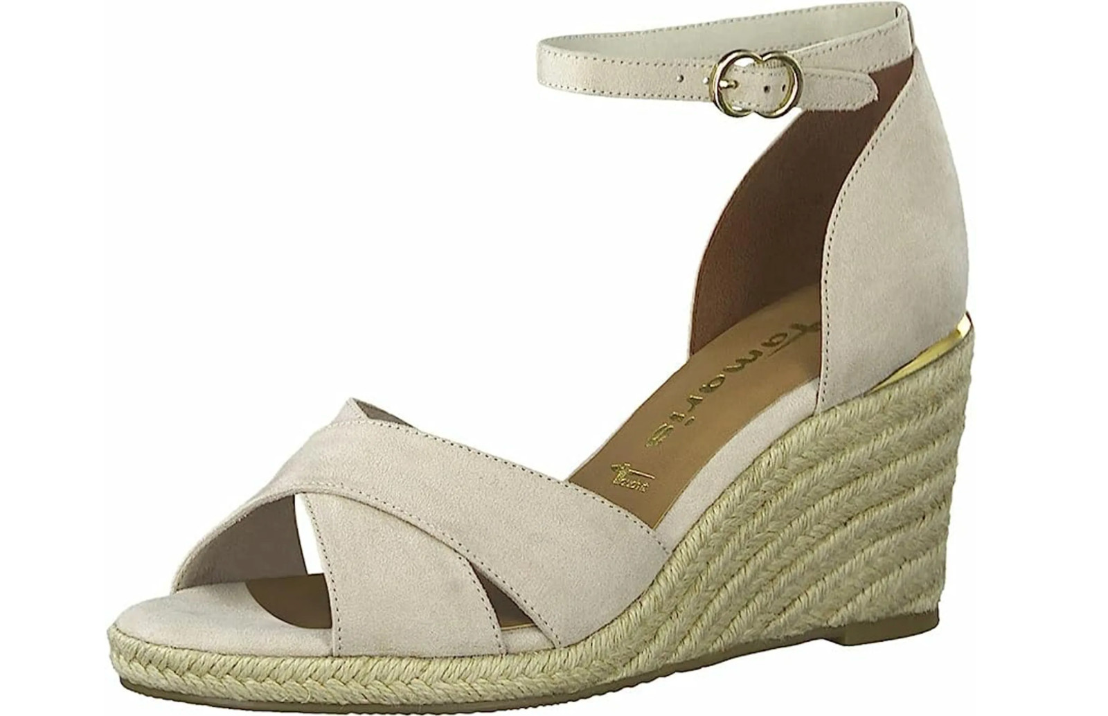 Tamaris Wedges Gr 41 NEU Damen Keil-Pumps Beige 1-28026-28-458 9090₽