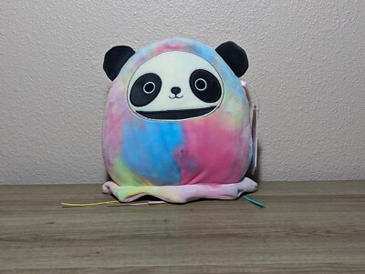 * NWT * Squishmallow Stanley the Panda Jellyfish 8'' Stuffed Plush Rainbow New