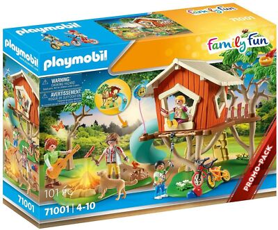 playmobil 移動式カフェテリア？トレーラーハウス？ 3728 Playmobil Family Fun 71001 - Adventure Treehouse with Slide NEW | eBay