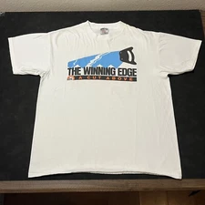 Vintage Tim Allen Home Improvement Shirt 1980s 90s USA Large White Single Stitch