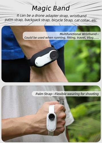 Mounting Strap for Insta360 GO 3 & 3S and Mini 3 / Mini 2 / Air 2S / Air 2 - Picture 11 of 12