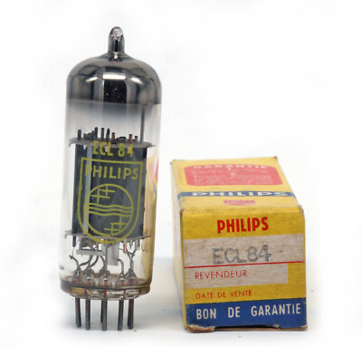 Tube électronique Philips WE41 / ABL1 - Italie 1941 - Usage Militaire - Testé