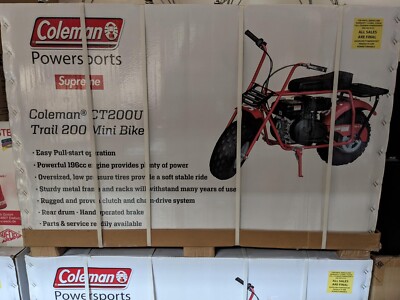SUPREME COLEMAN CT200U MINI BIKE 2017 BNIB UNOPENED LOCAL PICK-UP 858169002119| eBay SUPREME COLEMAN CT200U MINI BIKE 2017 BNIB UNOPENED LOCAL PICK-UP 858169002119| eBay