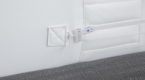 PROTECT-A-BED AllerZip Smooth Mattress Protector, King, White (13 Inch Deep) - Bild 5 von 9