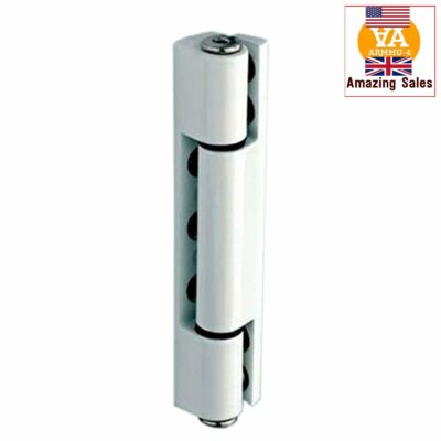 AVOCET Upvc Door Butt Hinge 115mm Flat Or Angled WHITE Or BROWN WITH