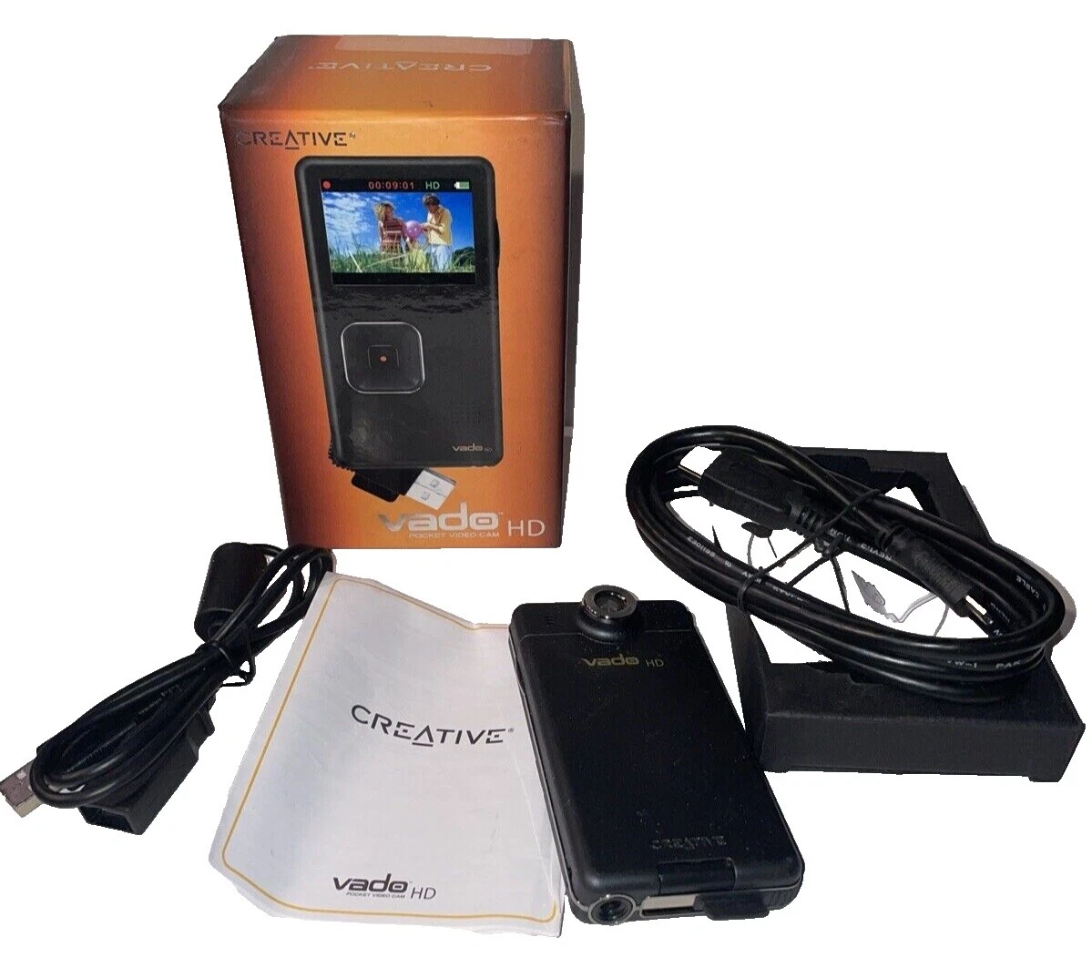 Creative videocámaras de bolsillo