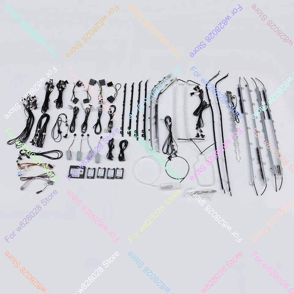 30 Farben MMI Control LED Umgebungslicht Atmosphäre Lampe für Audi A6 C8 19-23 - Bild 3 von 4