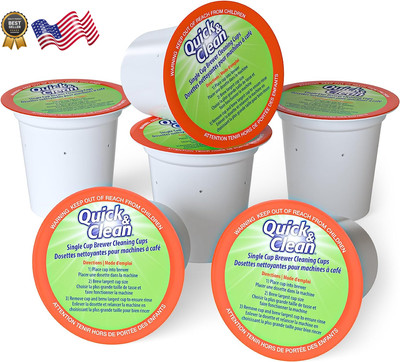 Quick & Clean 6Pack Keurig Cleaning Pods K Cup Cleaner Pod For Keurig 2.0 