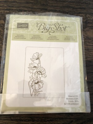 Stampin’ Up Sizzix Big Shot Textured Impressions Embossing Flower ...