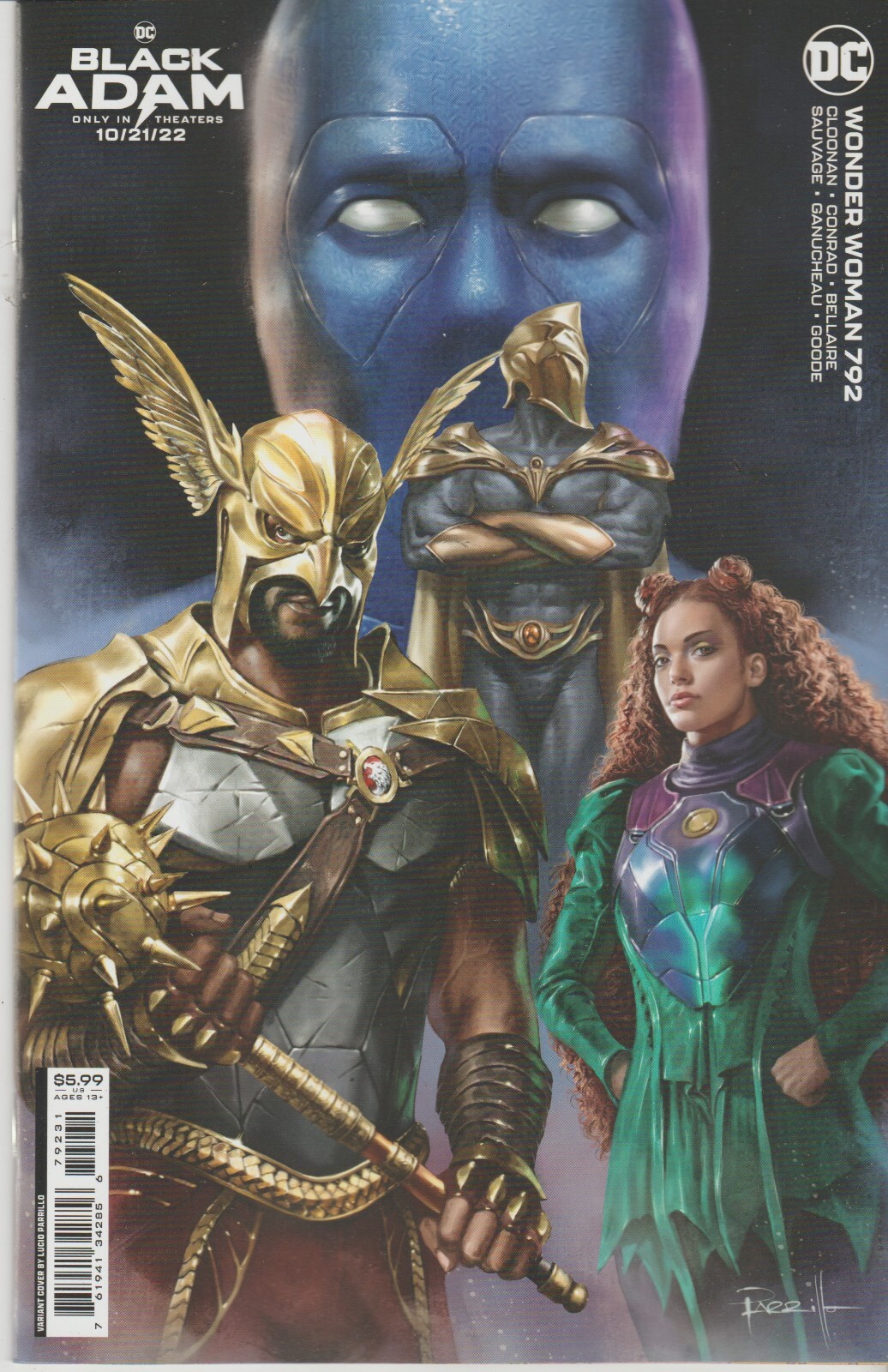 DC COMICS WONDER WOMAN #792 DECEMBER 2022 VARIANT 1ST PRINT NM