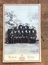 victorian photo  young men " french military academy prytanne " napoleon .ref 3