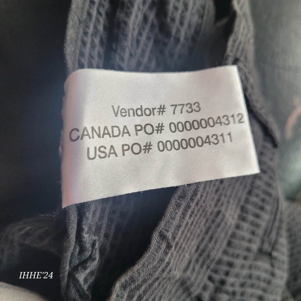 Pantalón Club Monaco Mujer Pierna Recta Talla 28 Negro Algodón Foto 3 de 4