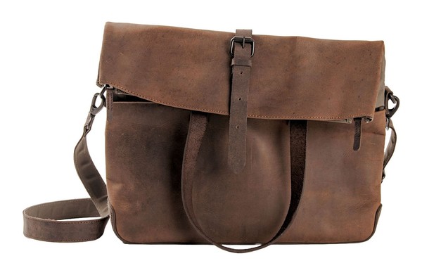 Harold's Twister Businessbag Businesstasche Tasche Natur Braun Dunkelbraun Neu-image