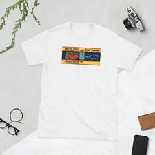 Vintage Food Label, Tomato Paste Short-Sleeve Unisex T-Shirt