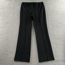 Express Womens Pants Black Size 7/8 Dress Pant Mid Rise Career Polyester Blend
