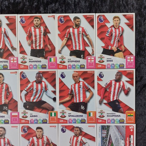 PANINI Adrenalyn XL 2025 Premier League SOUTHAMPTON Full Team Set 21 Cards - Picture 3 of 6