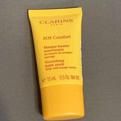 CLARINS SOS Comfort Nourishing Balm Mask Travel size 0.5oz /15ml