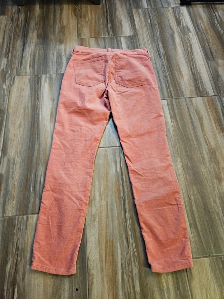 Niñas J Crew Vaqueros Corderoy/Cintura 25, Entrepierna 26/Rosa (Rubor) Foto 3 de 4