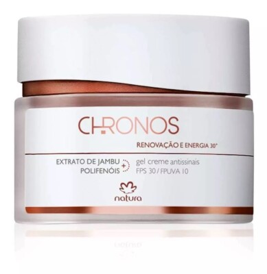 NIB Natura CHRONOS Antissinais 30+ Dia Renovação Energia Refill Antisset Cream