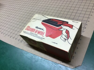 vintage: RONCO Steam-a-way in box, 