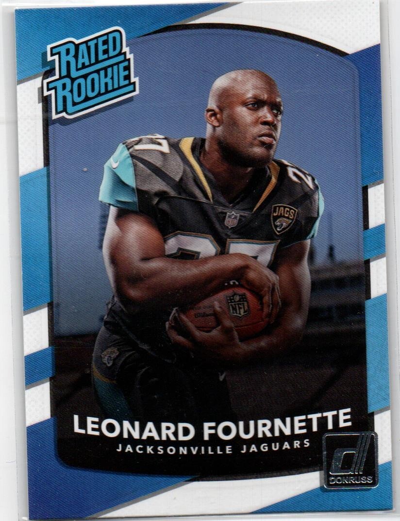 2017 Panini Donruss RR #319 Leonard Fournette TAMPA BAY 2017 Panini Donruss RR #319 Leonard Fournette TAMPA BAY