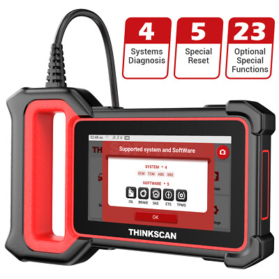 THINKCAR Car Diagnostic Tool EOBD2 Scanner ABS SRS SAS EPB ETS For GM/BMW/TOYOTA