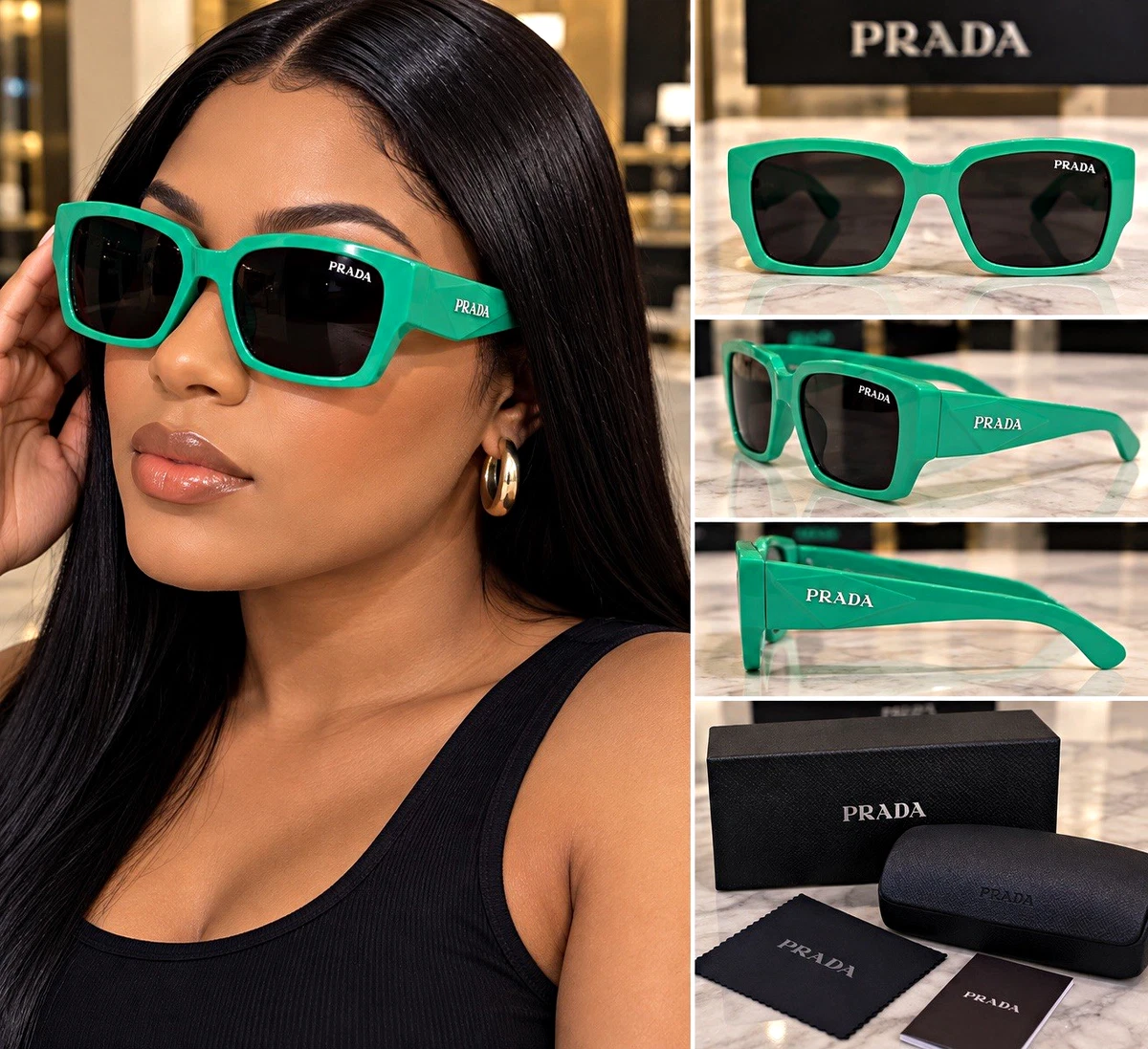 25+ PRADA Green Sunglasses for Women for sale | Updated Oct 2026