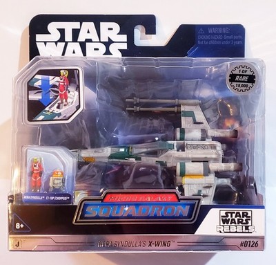 Star Wars REBELS Micro Galaxy Squadron HERA SYNDULLA'S X-Wing Rare 1 of 15,000