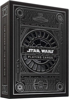 theory11 Star Wars Silver Edition Dark Side Playing Cards (Black)