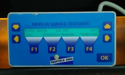 Merkur Service Testgerät, Profitester blau, Profitech 3000, adp Gauselmann - Bild 1 von 4
