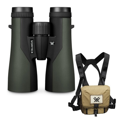 #ad Vortex 12x50 Crossfire HD Roof Prism Binoculars with GlassPak Harness Case $169.99