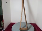 VTG DECORATIVE WOODEN 41" Y-HANDLE FOR SHOVEL PITCHFORK? HANG ON THE WALL — photo 4