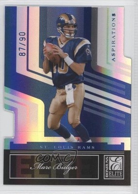 2007 Donruss Elite Aspirations Die-Cut 87/90 Marc Bulger #89 0v0