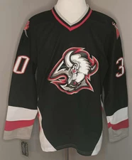 Ryan Miller Buffalo Sabres Black "1996-2006 Throwback" CCM NHL Jersey