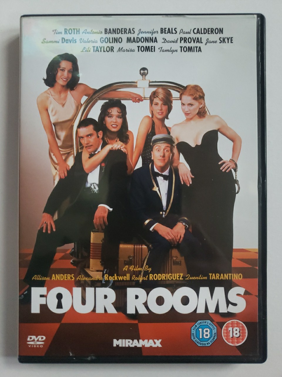 Four Rooms - Tim Roth Quentin Tarantino DVD In Excellent Condition Free P&P