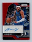 2024-25 Panini Prizm #SIG-JHM Jaden Hardy Signatures Prizms Red #/99