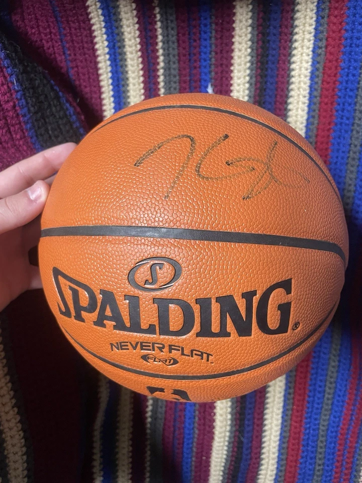 Kevin Durant Signed Brooklyn Nets Spalding Ball Basketball W/ PSA COA - Image 4 of 4