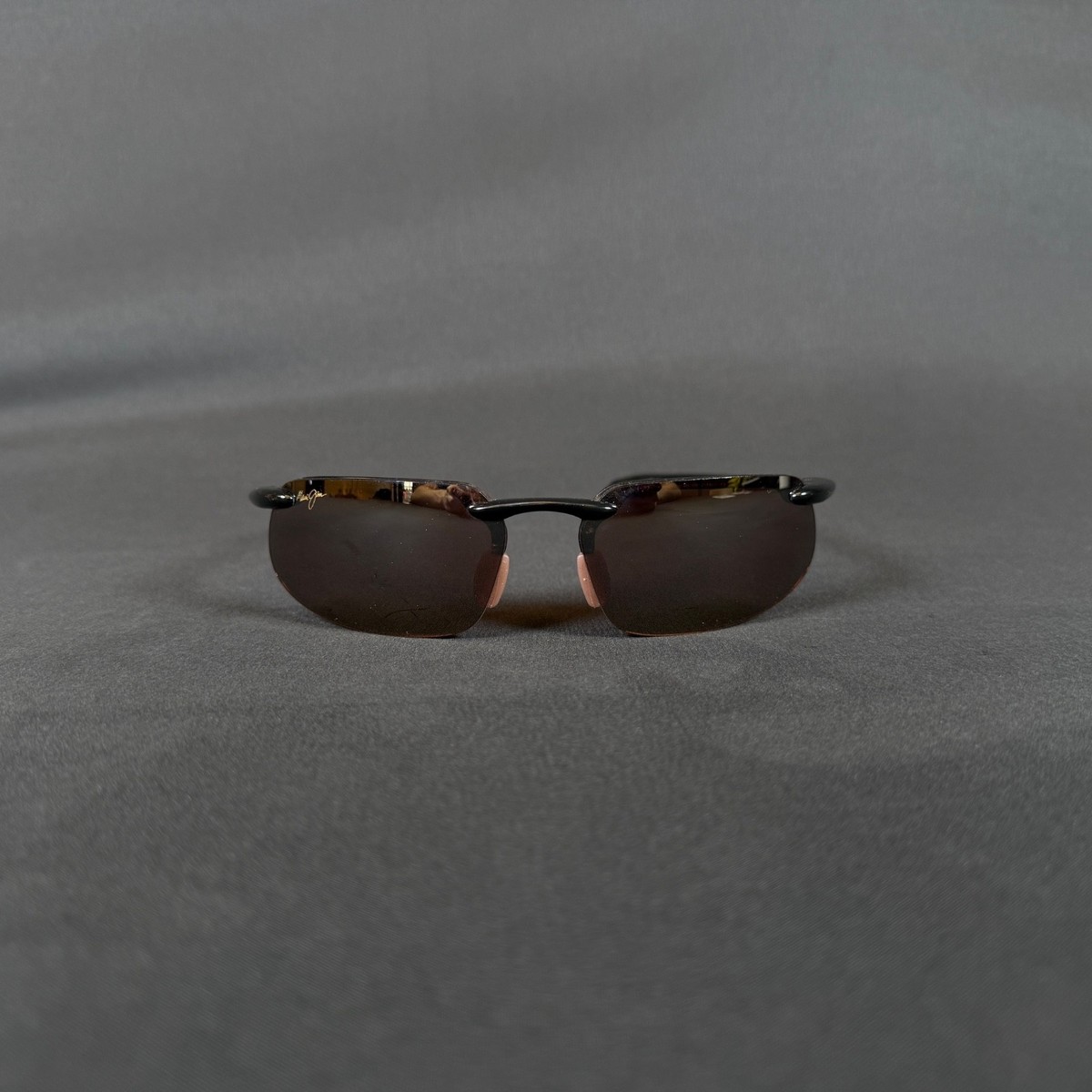 Maui Jim MJ-409-02 61 15-130 Black Sunglasses Made in Japan Only