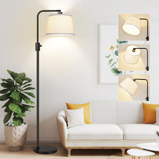   Upgraded  Dimmable Floor Lamp, 1000 Lumens LED Edison Bulb Included, Arc Floor