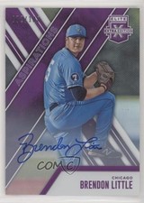 2017 Panini Elite Extra Edition Aspirations Purple /100 Brendon Little Auto 0b2