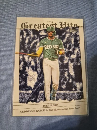 2026 Topps Series 1 Ceddanne Rafaela Base (RAW)