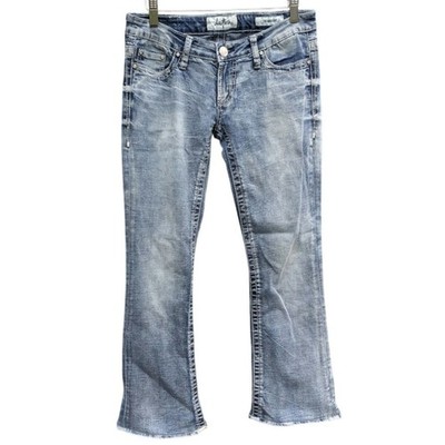 Day Trip Leo Bootcut 27L Western Buckle Bunny Jeans cowboy rodeo boho basic