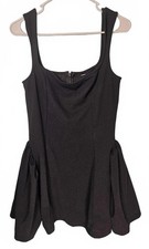 SHEIN Women's Black Mini Dress - Petite Size M New Without Tags